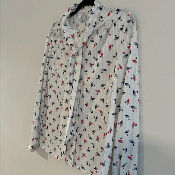 Cape cod match mates vintage blouse - Picture 6 of 8